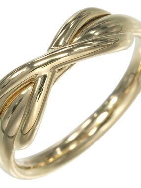 Tiffany & Co Infinity 18K Yellow Gold Ring